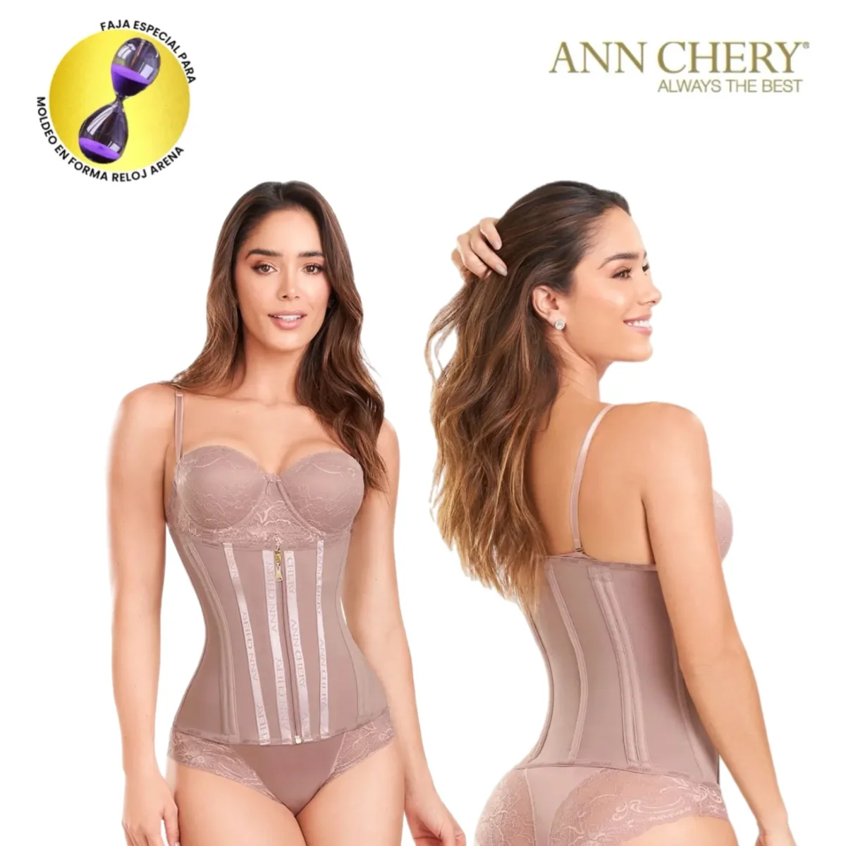 Ann Chery 5280: Cinturilla reloj arena 15 varillas - Imagen 2