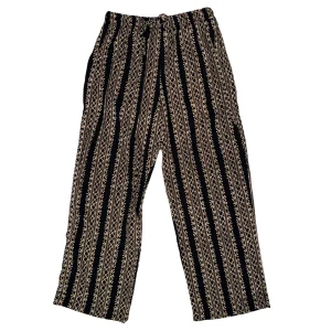 Pantalón Flojo Negro/Dorado 10064 para Mujer