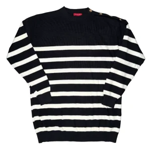 Suéter Oversize Cuello Redondo 10493 Mujer