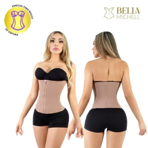 Bella Michell F1024B Cinturilla Talle Largo Cierre
