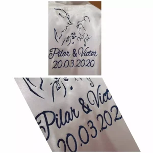 Batas de novia | Bata personalizada