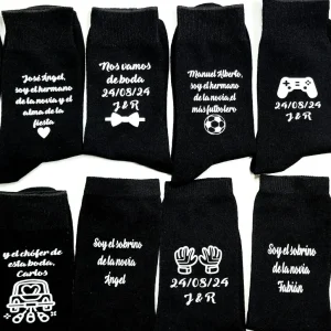 Calcetines personalizados para bodas