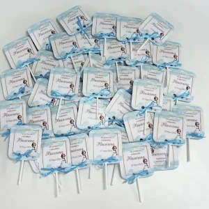 Piruletas de Agradecimiento para Comunión