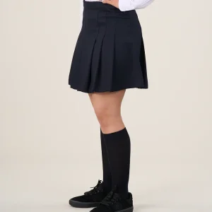 Falda Azul Falda Escolar Niña T.12 a T.16