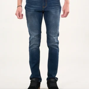 Jeans Denim Slim Fit Azul wi4333
